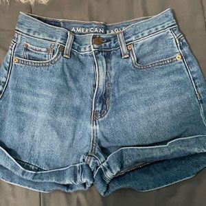 american eagle mom shorts